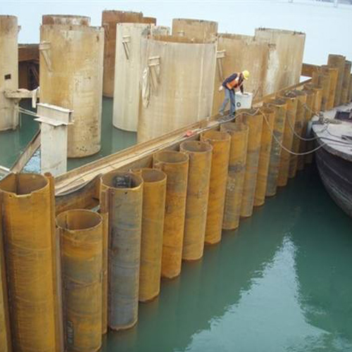 武汉钢护筒现场安装