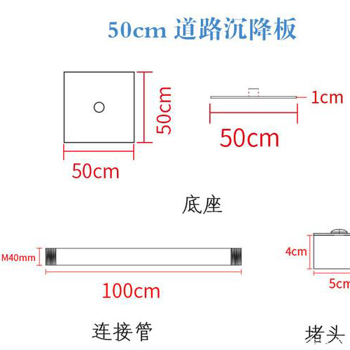 武汉沉降板规格型号如何选择？